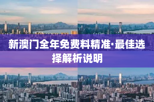 新澳門全年免費(fèi)料精準(zhǔn)·最佳選擇解析說明