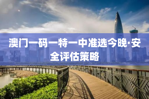 澳門一碼一特一中準選今晚·安全評估策略