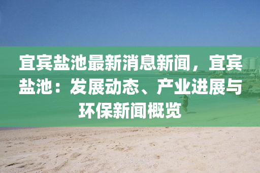 宜賓鹽池最新消息新聞，宜賓鹽池：發(fā)展動(dòng)態(tài)、產(chǎn)業(yè)進(jìn)展與環(huán)保新聞概覽