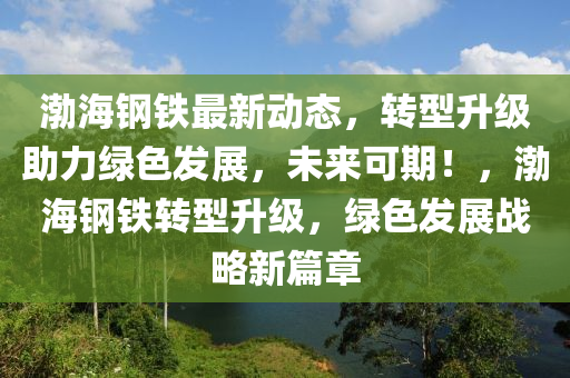渤海鋼鐵最新動(dòng)態(tài)，轉(zhuǎn)型升級(jí)助力綠色發(fā)展，未來可期！，渤海鋼鐵轉(zhuǎn)型升級(jí)，綠色發(fā)展戰(zhàn)略新篇章