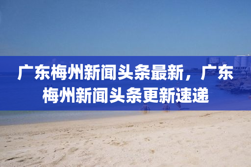 廣東梅州新聞?lì)^條最新，廣東梅州新聞?lì)^條更新速遞