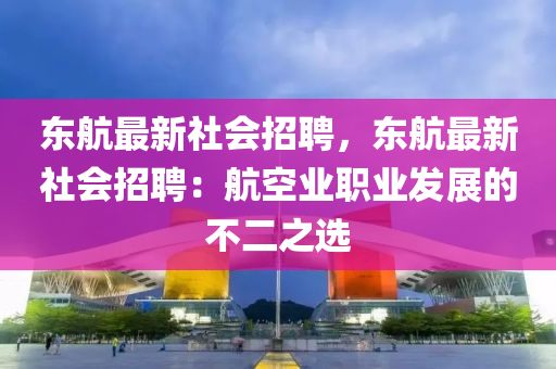 東航最新社會招聘，東航最新社會招聘：航空業(yè)職業(yè)發(fā)展的不二之選