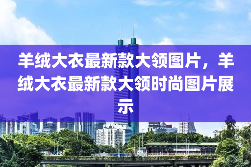 羊絨大衣最新款大領圖片，羊絨大衣最新款大領時尚圖片展示