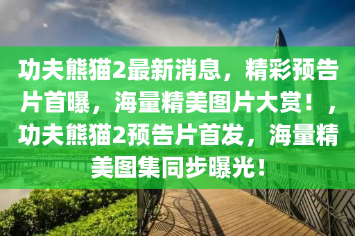 功夫熊貓2最新消息，精彩預告片首曝，海量精美圖片大賞！，功夫熊貓2預告片首發(fā)，海量精美圖集同步曝光！