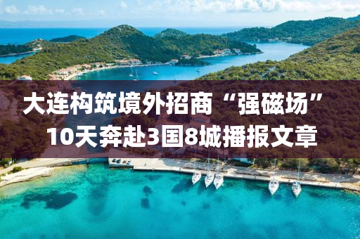 大連構(gòu)筑境外招商“強磁場” 10天奔赴3國8城播報文章