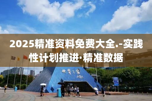 2025精準(zhǔn)資料免費(fèi)大全.-實(shí)踐性計(jì)劃推進(jìn)·精準(zhǔn)數(shù)據(jù)