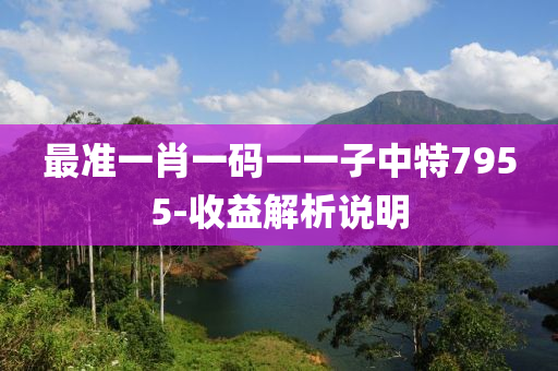 最準(zhǔn)一肖一碼一一子中特7955-收益解析說(shuō)明
