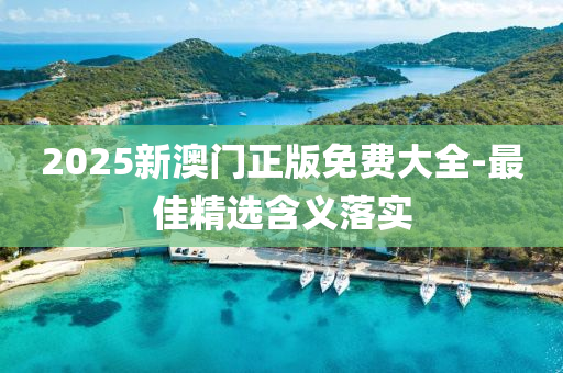 2025新澳門正版免費大全-最佳精選含義落實