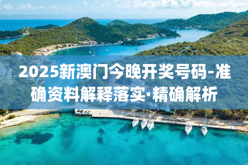 2025新澳門今晚開獎號碼-準(zhǔn)確資料解釋落實(shí)·精確解析