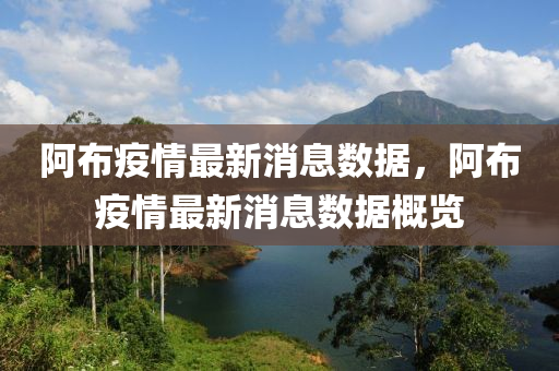 阿布疫情最新消息數(shù)據(jù)，阿布疫情最新消息數(shù)據(jù)概覽
