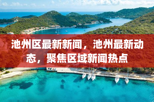 池州區(qū)最新新聞，池州最新動態(tài)，聚焦區(qū)域新聞熱點