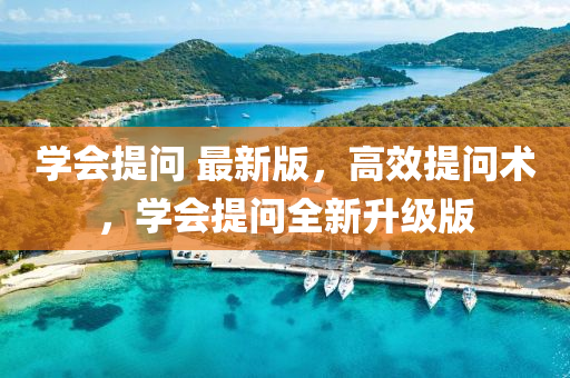 學(xué)會(huì)提問 最新版，高效提問術(shù)，學(xué)會(huì)提問全新升級(jí)版