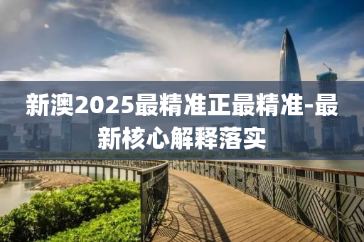 新澳2025最精準(zhǔn)正最精準(zhǔn)-最新核心解釋落實(shí)