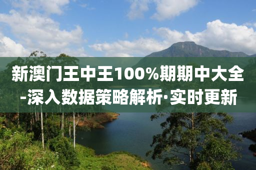 新澳門王中王100%期期中大全-深入數(shù)據(jù)策略解析·實時更新