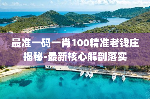 最準(zhǔn)一碼一肖100精準(zhǔn)老錢莊揭秘-最新核心解剖落實