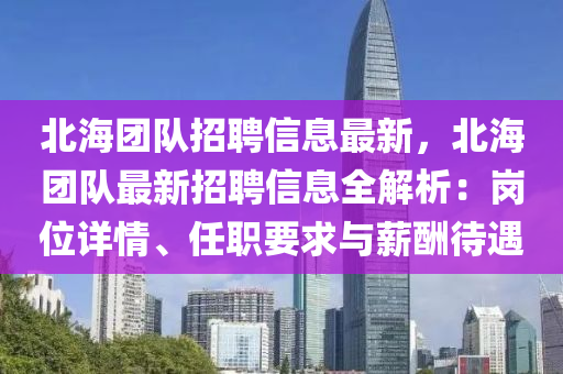 北海團(tuán)隊(duì)招聘信息最新，北海團(tuán)隊(duì)最新招聘信息全解析：崗位詳情、任職要求與薪酬待遇