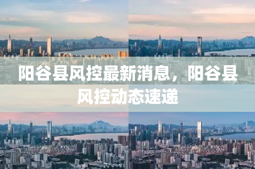 陽(yáng)谷縣風(fēng)控最新消息，陽(yáng)谷縣風(fēng)控動(dòng)態(tài)速遞