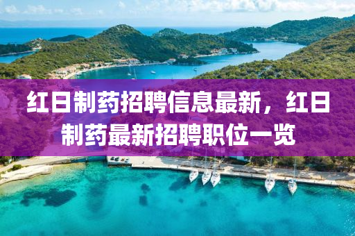 紅日制藥招聘信息最新，紅日制藥最新招聘職位一覽
