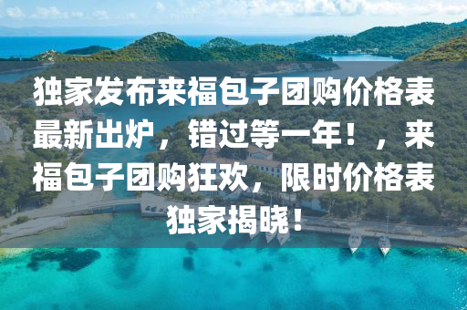 獨(dú)家發(fā)布來福包子團(tuán)購(gòu)價(jià)格表最新出爐，錯(cuò)過等一年！，來福包子團(tuán)購(gòu)狂歡，限時(shí)價(jià)格表獨(dú)家揭曉！
