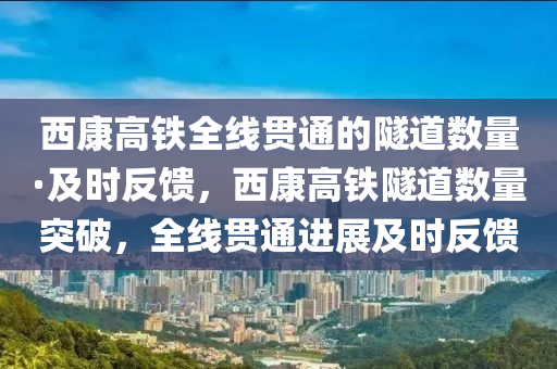 西康高鐵全線貫通的隧道數(shù)量·及時反饋，西康高鐵隧道數(shù)量突破，全線貫通進展及時反饋