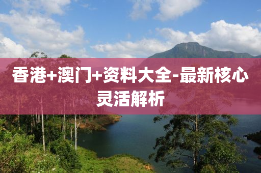 香港+澳門+資料大全-最新核心靈活解析