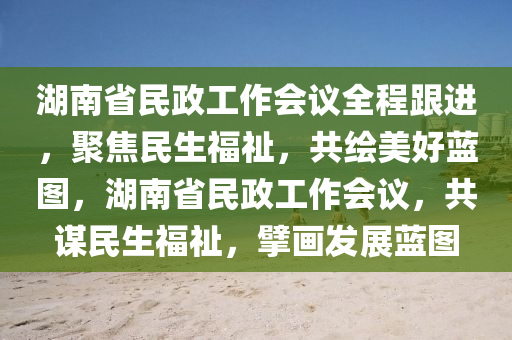 湖南省民政工作會(huì)議全程跟進(jìn)，聚焦民生福祉，共繪美好藍(lán)圖，湖南省民政工作會(huì)議，共謀民生福祉，擘畫(huà)發(fā)展藍(lán)圖