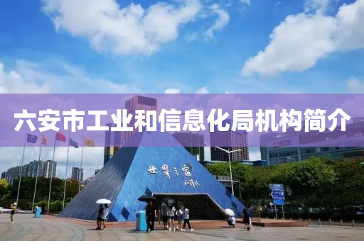 六安市工業(yè)和信息化局機(jī)構(gòu)簡(jiǎn)介