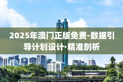 2025年澳門(mén)正版免費(fèi)-數(shù)據(jù)引導(dǎo)計(jì)劃設(shè)計(jì)·精準(zhǔn)剖析