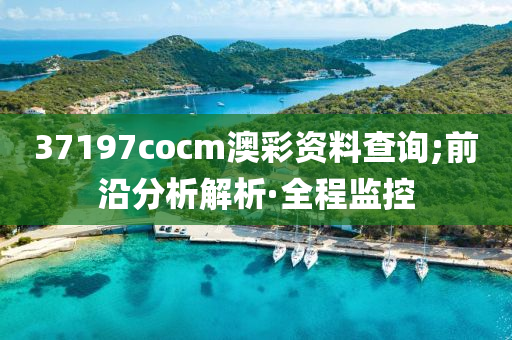 37197cocm澳彩資料查詢;前沿分析解析·全程監(jiān)控