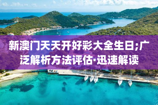 新澳門天天開好彩大全生日;廣泛解析方法評(píng)估·迅速解讀