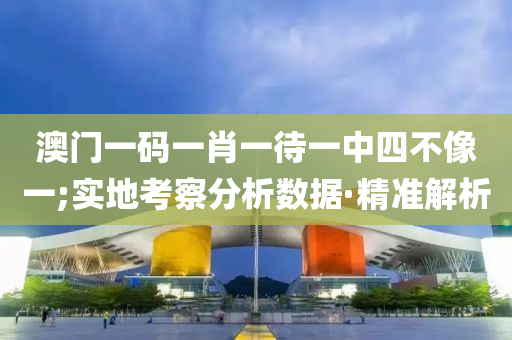 澳門一碼一肖一待一中四不像一;實地考察分析數(shù)據(jù)·精準解析