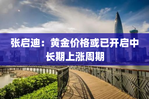張啟迪：黃金價格或已開啟中長期上漲周期