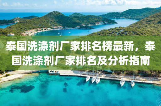 泰國(guó)洗滌劑廠(chǎng)家排名榜最新，泰國(guó)洗滌劑廠(chǎng)家排名及分析指南