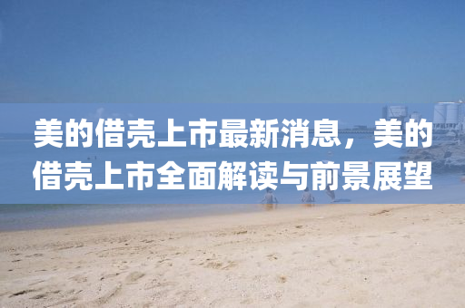 美的借殼上市最新消息，美的借殼上市全面解讀與前景展望