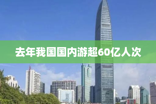 去年我國國內(nèi)游超60億人次