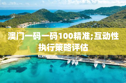 澳門一碼一碼100精準(zhǔn);互動(dòng)性執(zhí)行策略評估