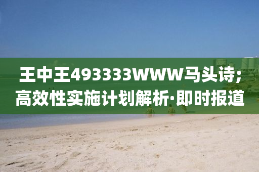 王中王493333WWW馬頭詩(shī);高效性實(shí)施計(jì)劃解析·即時(shí)報(bào)道