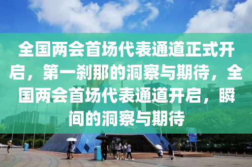 全國(guó)兩會(huì)首場(chǎng)代表通道正式開(kāi)啟，第一剎那的洞察與期待，全國(guó)兩會(huì)首場(chǎng)代表通道開(kāi)啟，瞬間的洞察與期待