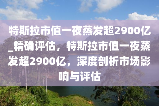 特斯拉市值一夜蒸發(fā)超2900億_精確評(píng)估，特斯拉市值一夜蒸發(fā)超2900億，深度剖析市場(chǎng)影響與評(píng)估