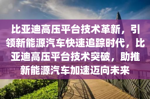 比亞迪高壓平臺技術革新，引領新能源汽車快速追蹤時代，比亞迪高壓平臺技術突破，助推新能源汽車加速邁向未來