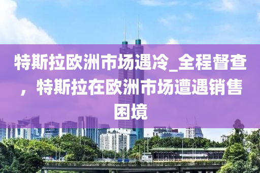特斯拉歐洲市場(chǎng)遇冷_全程督查，特斯拉在歐洲市場(chǎng)遭遇銷售困境