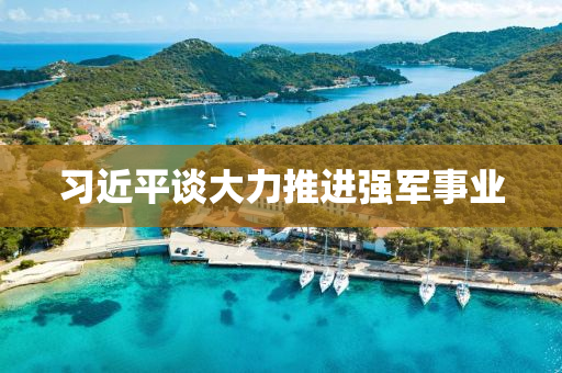 習近平談大力推進強軍事業(yè)