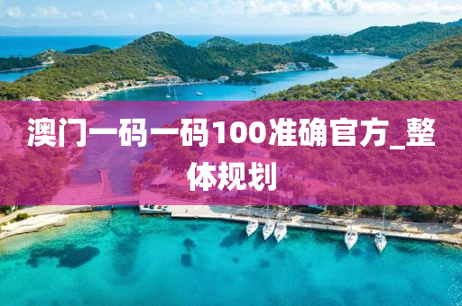 澳門一碼一碼100準(zhǔn)確官方_整體規(guī)劃
