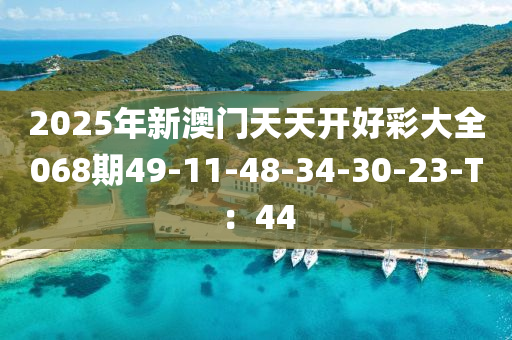 2025年新澳門天天開好彩大全068期49-11-48-34-30-23-T：44