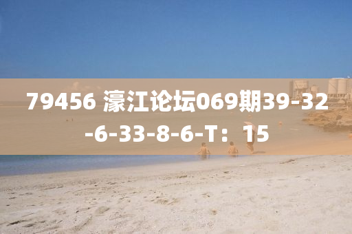 79456 濠江論壇069期39-32-6-33-8-6-T：15