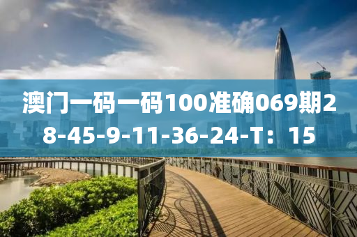 澳門(mén)一碼一碼100準(zhǔn)確069期28-45-9-11-36-24-T：15