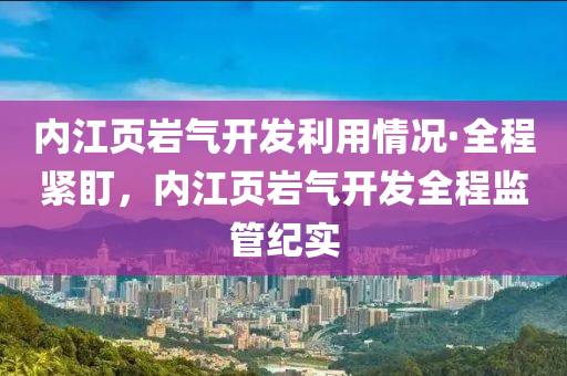 內(nèi)江頁(yè)巖氣開(kāi)發(fā)利用情況·全程緊盯，內(nèi)江頁(yè)巖氣開(kāi)發(fā)全程監(jiān)管紀(jì)實(shí)