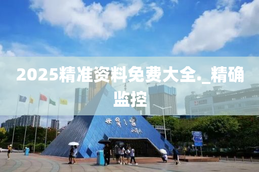 2025精準(zhǔn)資料免費(fèi)大全._精確監(jiān)控