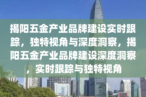 揭陽五金產(chǎn)業(yè)品牌建設(shè)實時跟蹤，獨特視角與深度洞察，揭陽五金產(chǎn)業(yè)品牌建設(shè)深度洞察，實時跟蹤與獨特視角