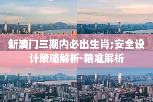新澳門三期內(nèi)必出生肖;安全設計策略解析·精準解析